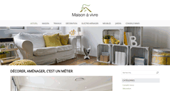 Desktop Screenshot of maison-a-vivre.fr