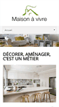 Mobile Screenshot of maison-a-vivre.fr